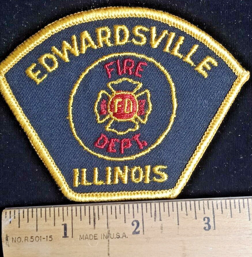 EDWARDSVILLE ILLINOIS FIRE DEPT patch