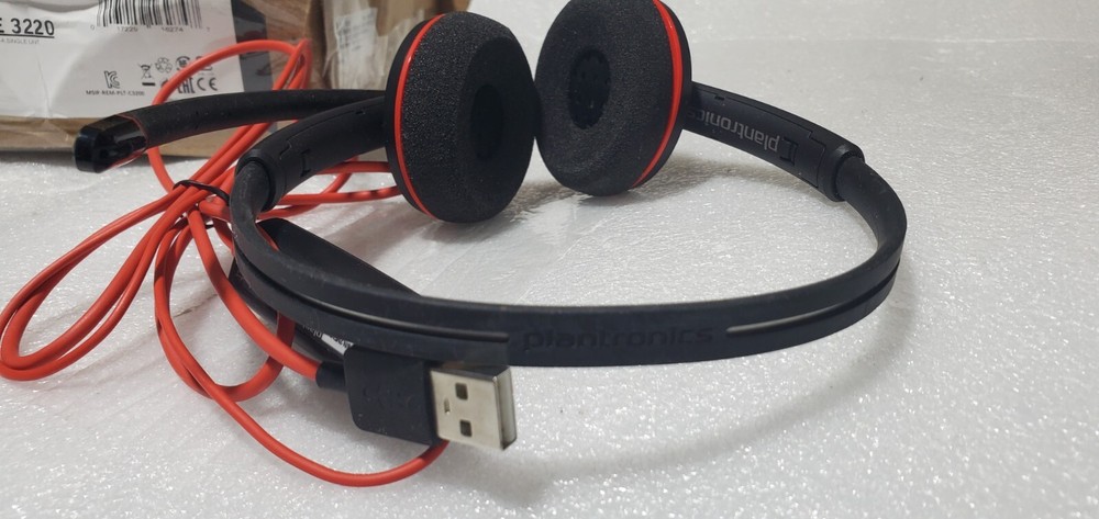 Poly Blackwire C3220 USB-A SINGLE UNIT Headset 209745-22