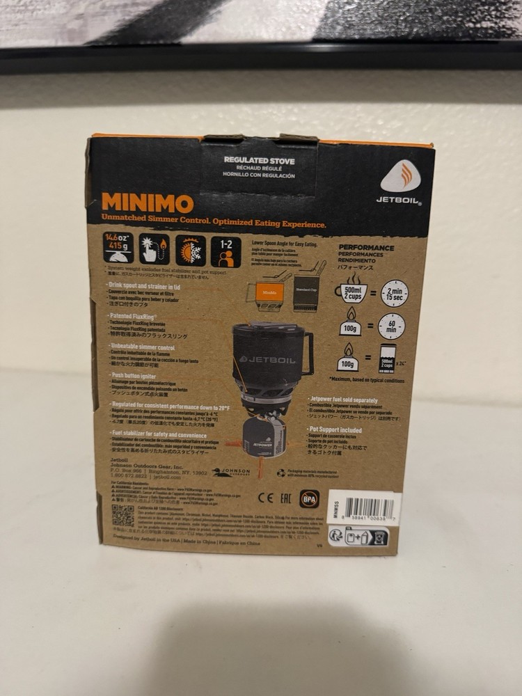 Jetboil MiniMo Camping and Backpacking Stove