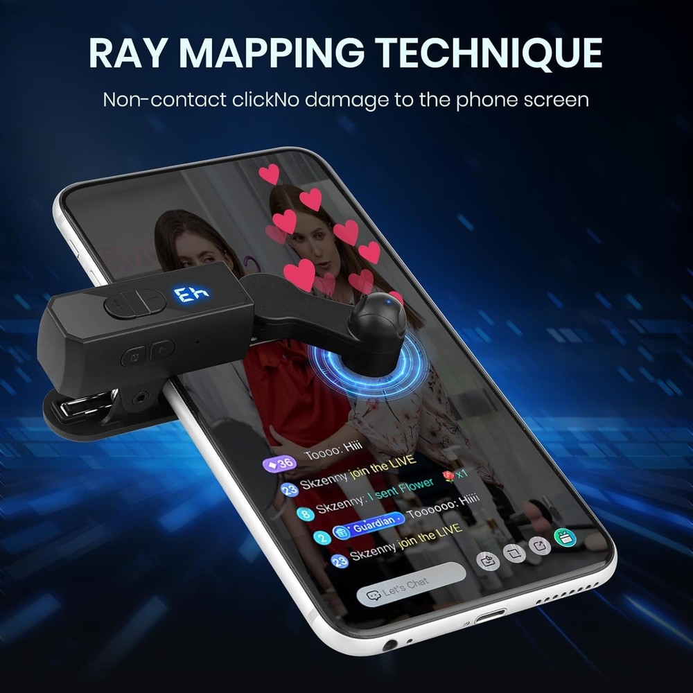Auto Clicker for Smart Phone, Phone Screen Device Speed Clicker, Fast Click