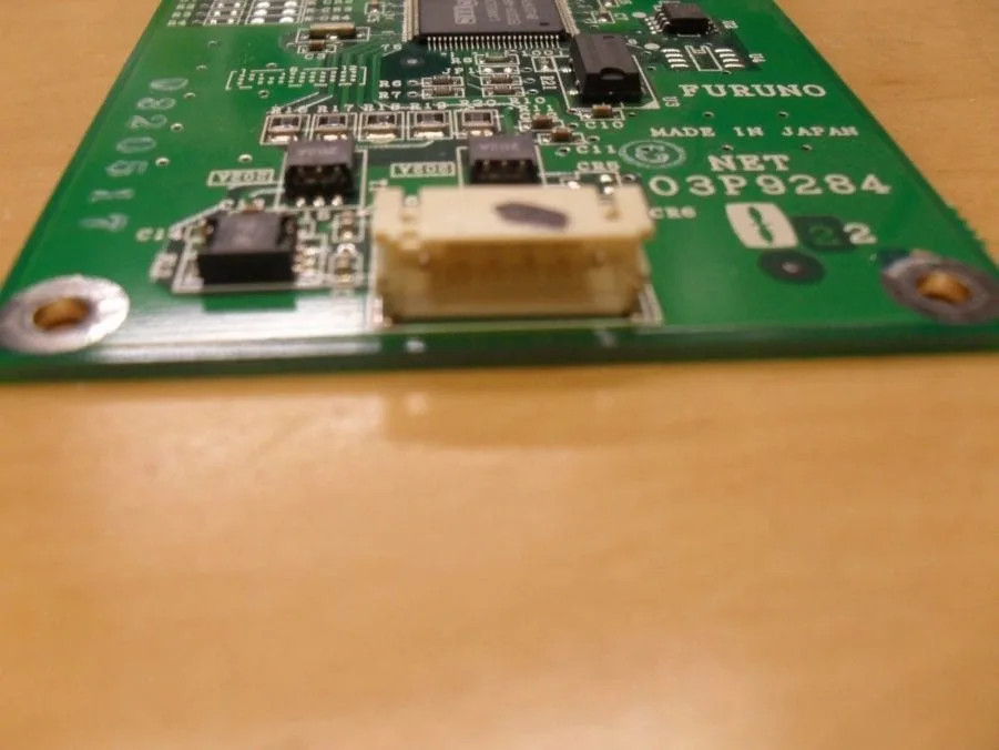 Furuno NAVNET LAN Card / Ethernet Board Network PCB - Working Pull - 03P9284