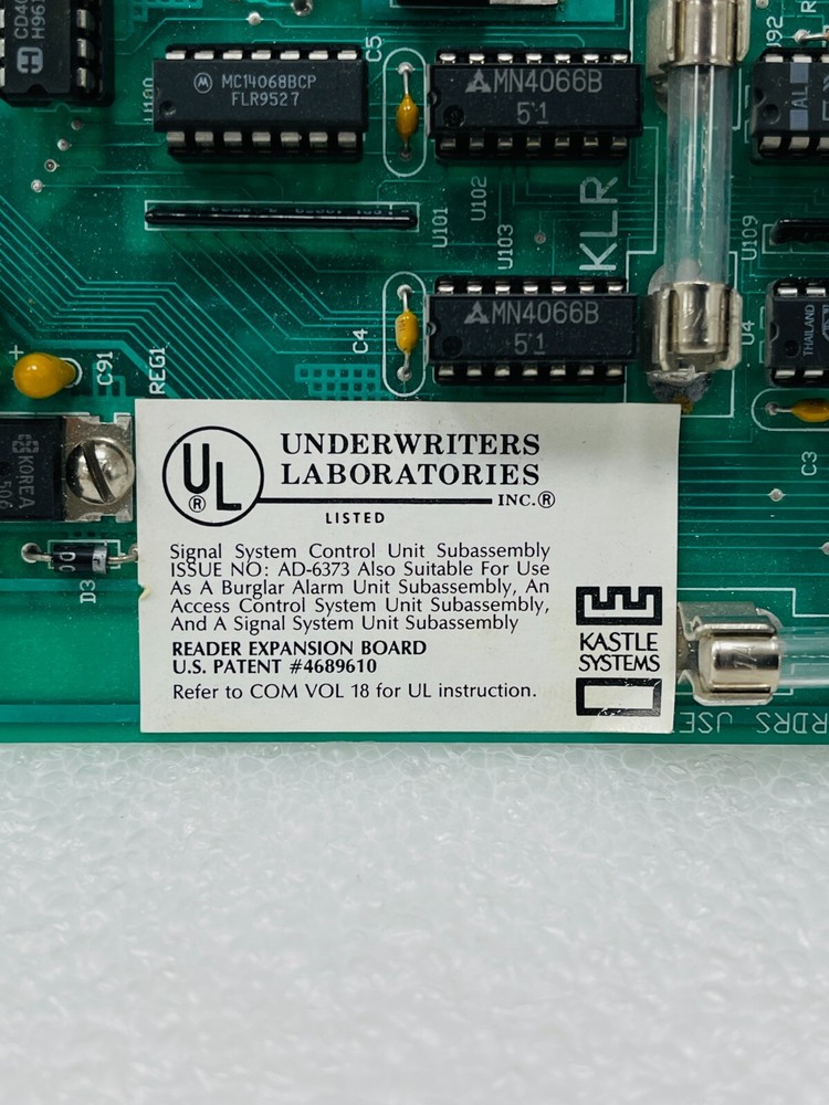 Kastle Systems READER EXPANSION BOARD, 8 READER EXPANSION BOARD II / USED
