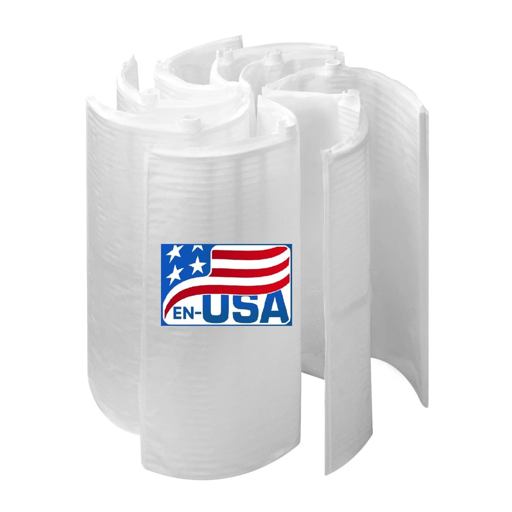 Jandy DEL48 DEV48 Pool Filter 48 Square Foot DE Replacement Grids - 8pc Grid Set