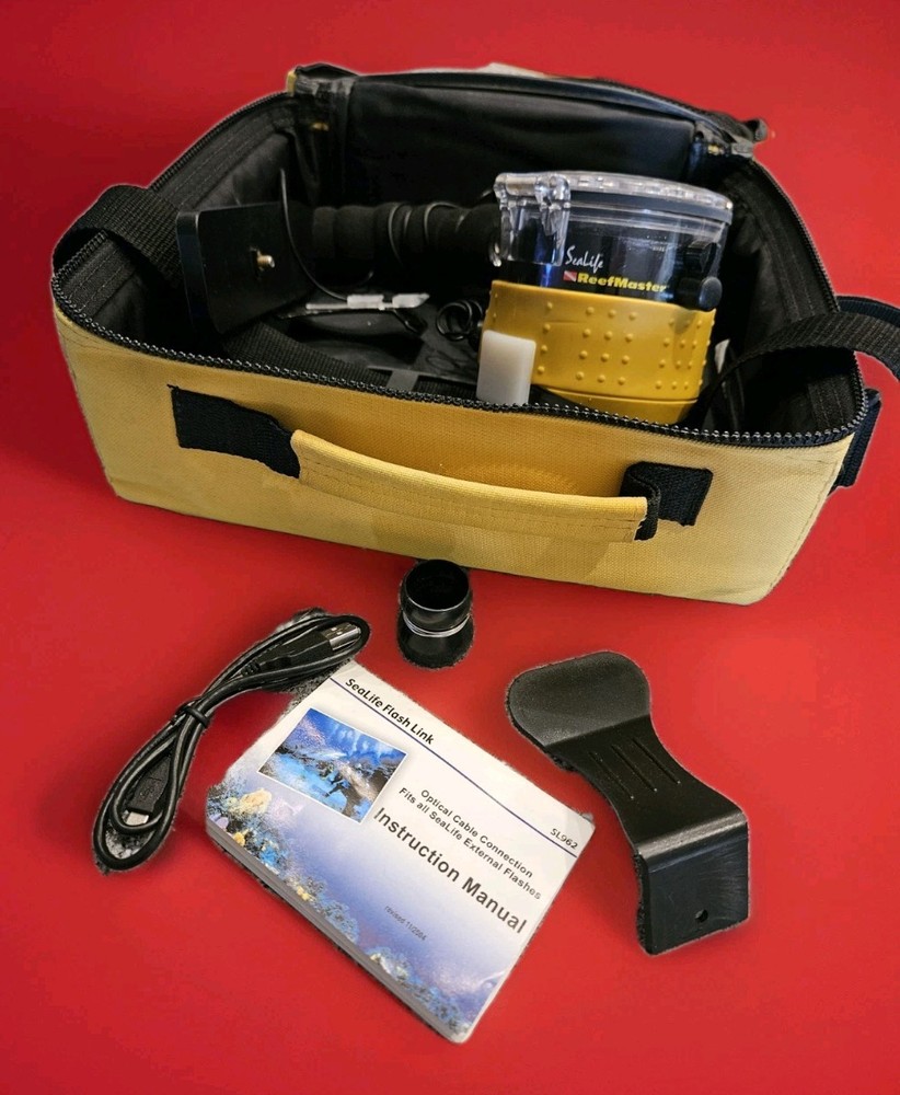Sealife ReefMaster Flash Link SL962 /Manual / Accessories with Case Pre-owned