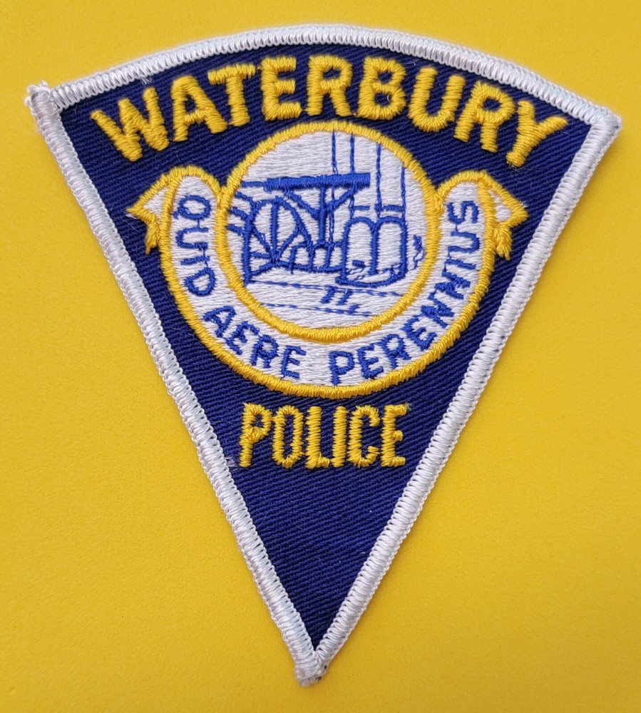 Waterbury Connecticut Police Patch