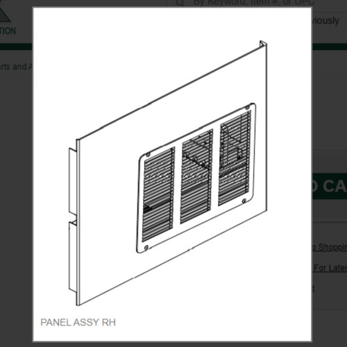 PANEL ASSY RH #2101483-01S