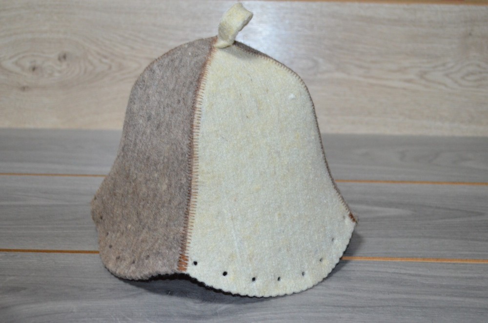 Sauna hat felt cap sauna hat sauna has Banya cap, Felt bath accessories сауна