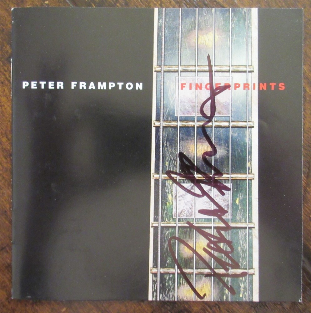 Peter Frampton Signed CD Booklet - Beckett BAS