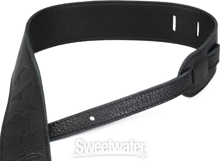 PRS Leather Bird Strap - Black