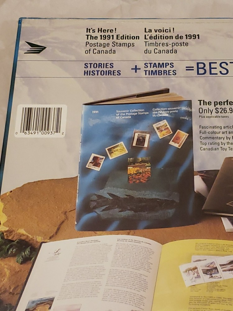 1991 SEALED Canada Post Yearbook Annual Official Stamp Issues - COMPLETE Set