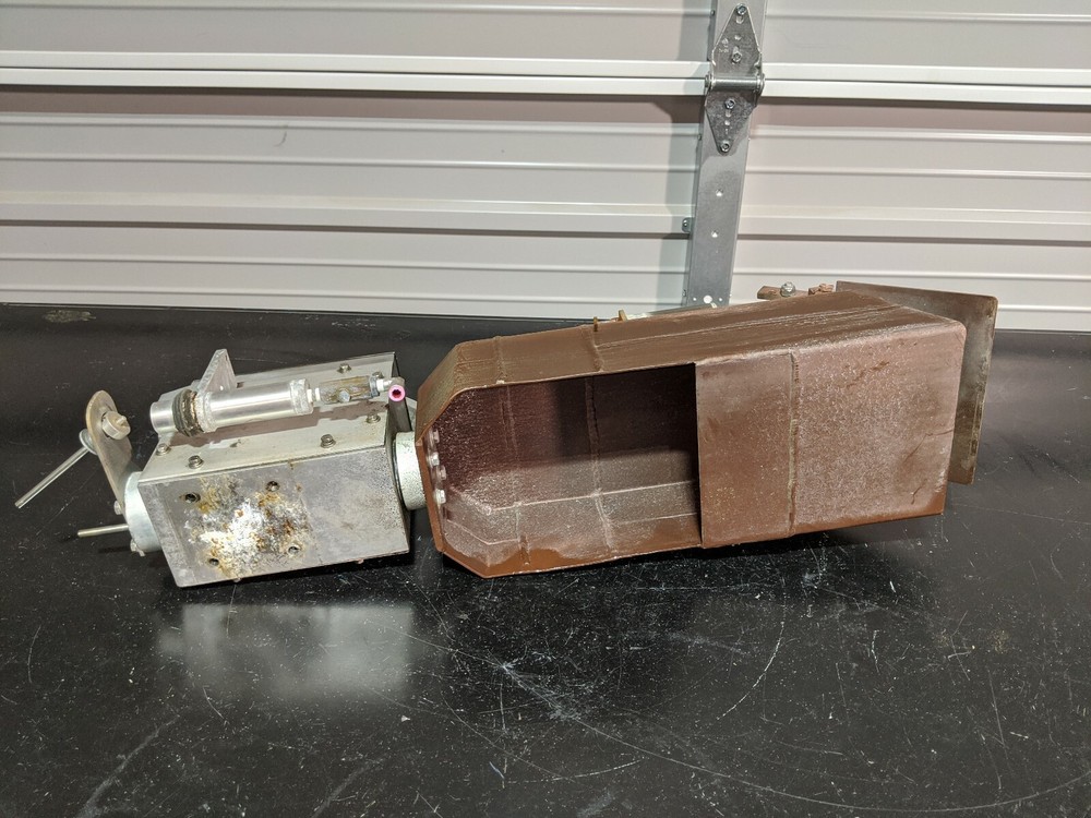 Eagle Machinery Linear Vibratory Feeder Weigh Hopper Weighing Scale Unit