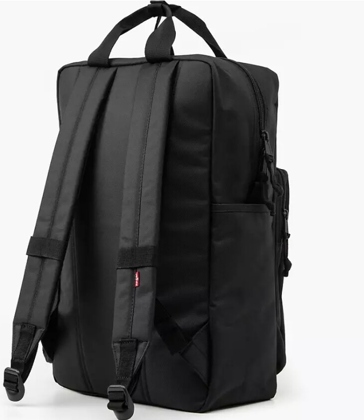AUTHENTIC LEVI'S L-PACK LARGE BLACK BACKPACK D75720001
