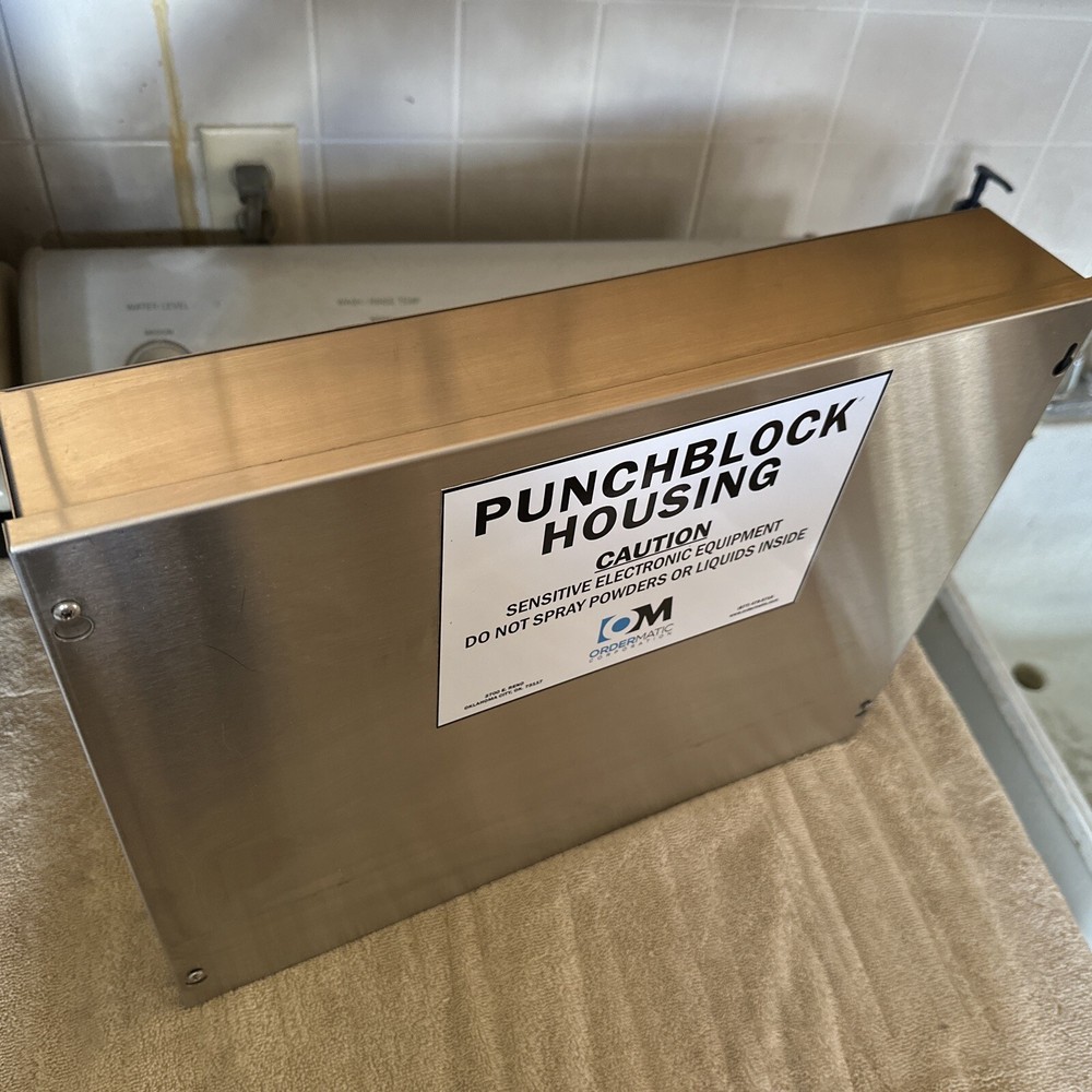 Ordermatic Order Matic PB-32 Punch Block for drive-in Optimatic intercom systems