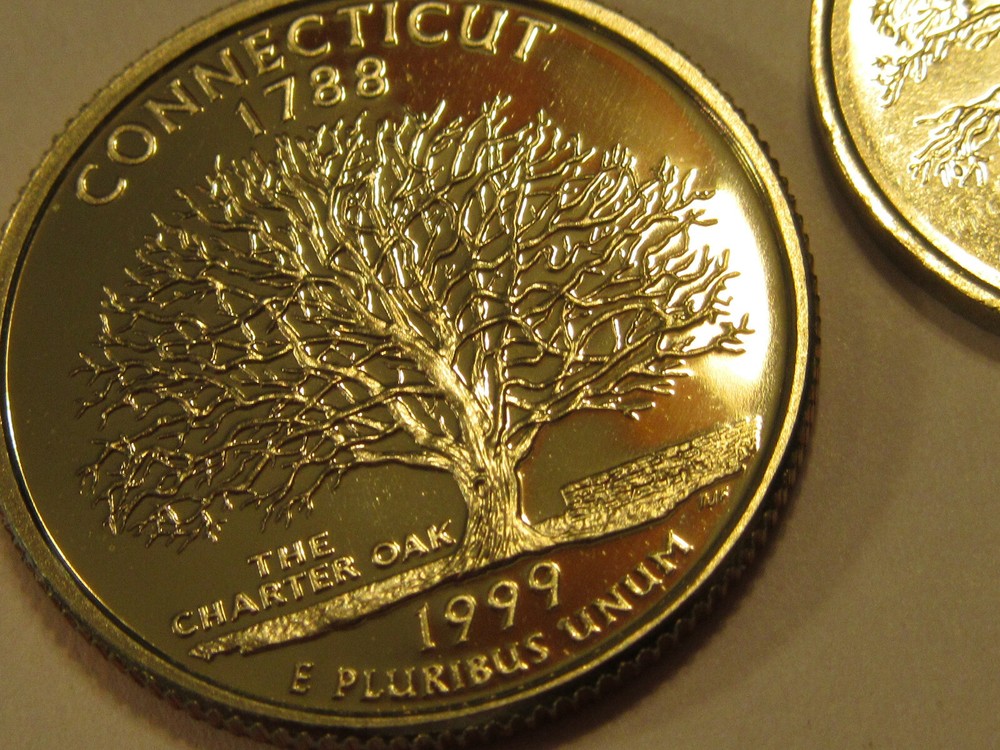 TREE coin set 6 coins all are uncirculated nice starter set Treehugger set