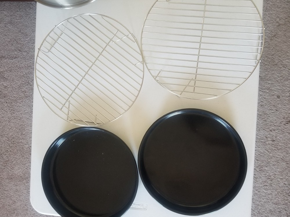 NEW! Nuwave Elite Infrared Oven/Dehydrator W/Extender Ring Racks Baking Pan +