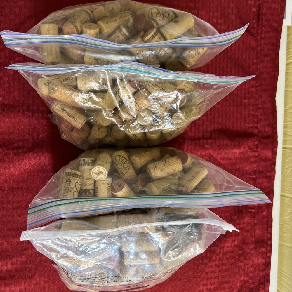 Lot of 400+ Assorted Wine Corks Used