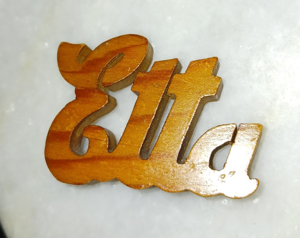 Vintage Wooden Pin