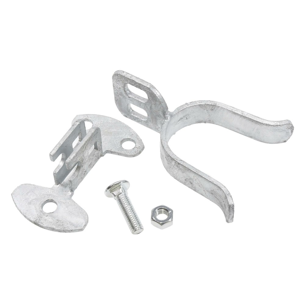 Gate Fork Latch - 1 5/8" Wall Mount - Chain Link Fence. Gate Hardware