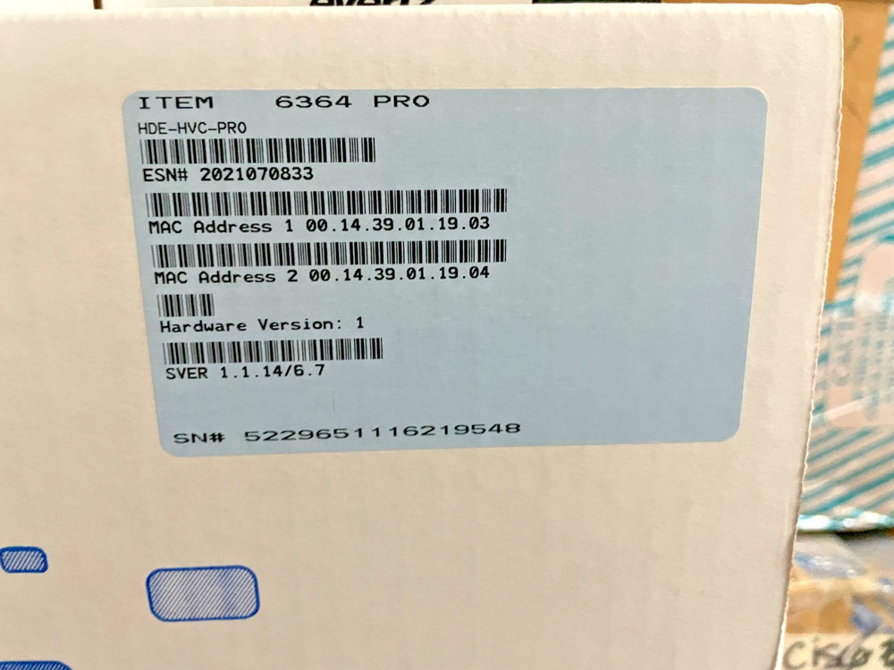 Blonder Tongue HDE-HVC-PRO Professional Series MPEG-2 HD/SD Encoder