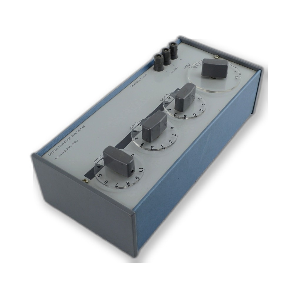 Danbridge DK 4 AV Decade Capacitor Precision Lab Instrument Tested
