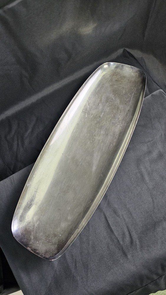 Rare ZCMI Silver Plated Display Store Tray Bowl