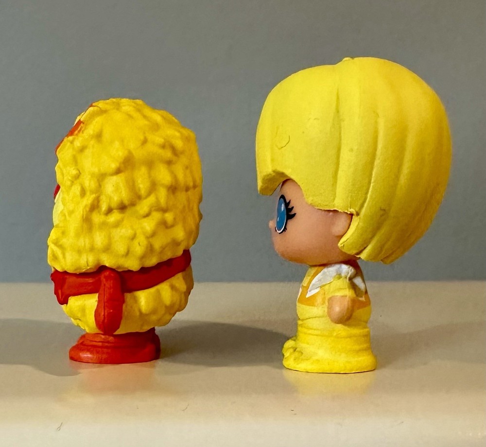 Cheebee Rainbow Brite Micro Figure Canary Yellow & Spark
