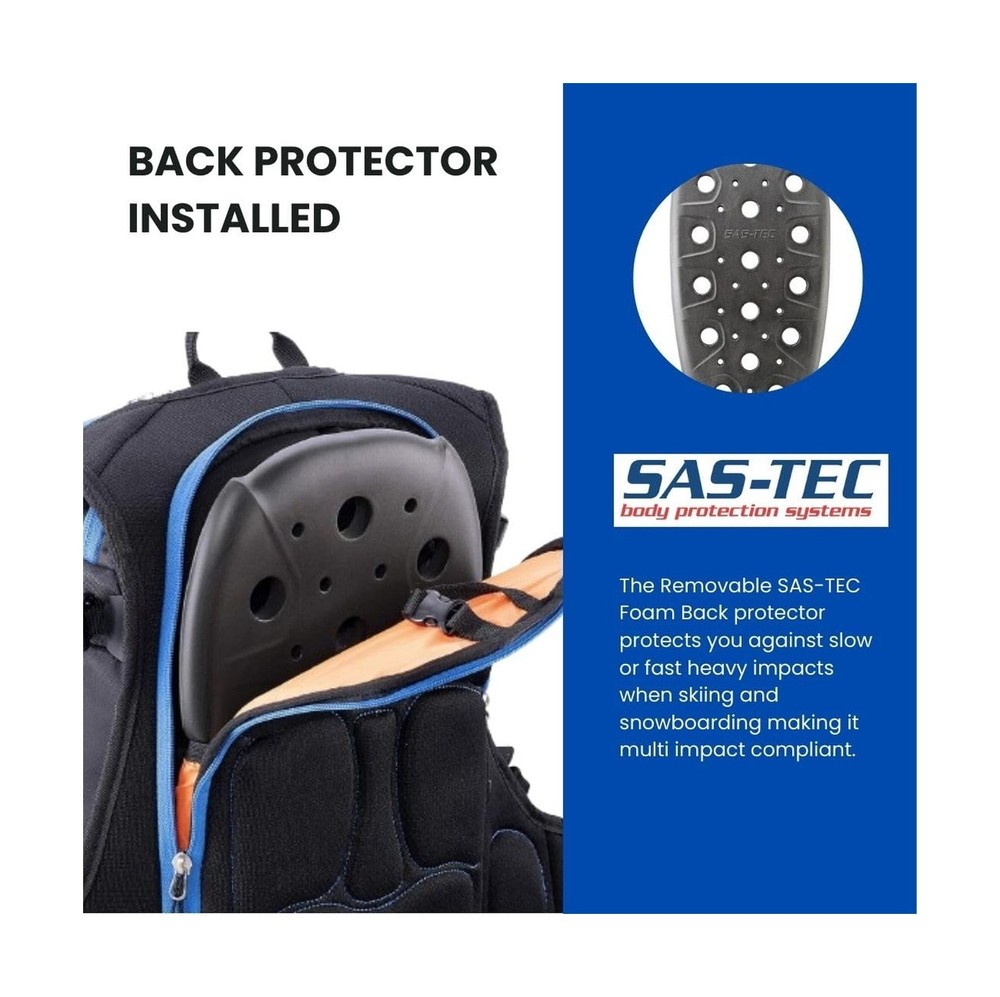 Core Avalanche Kit,Ski Backpack including Recco & Removable Back Protector, H...