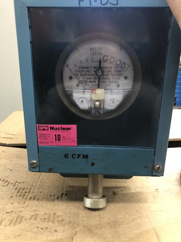 MSA PAPR FLOW TESTER Used