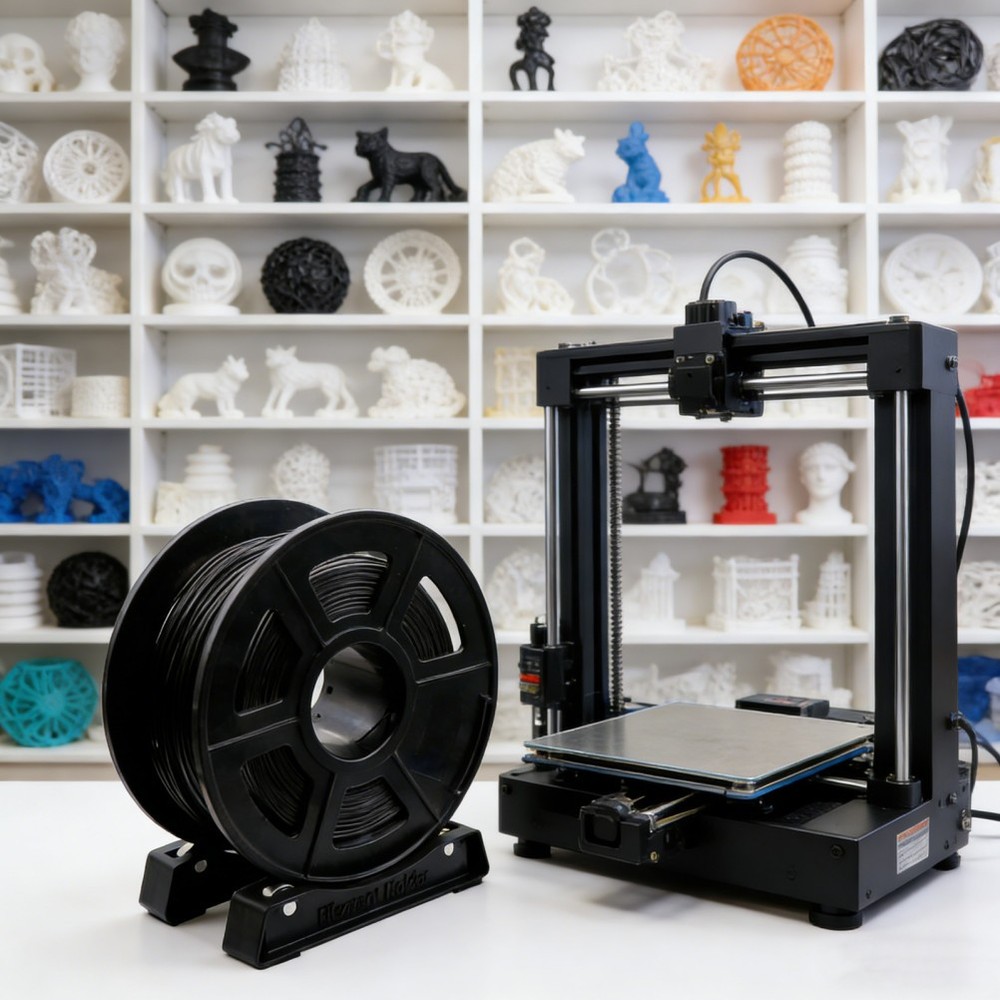 Printing Supplies Holder 3D Printer Filament Bracket Compact Spool