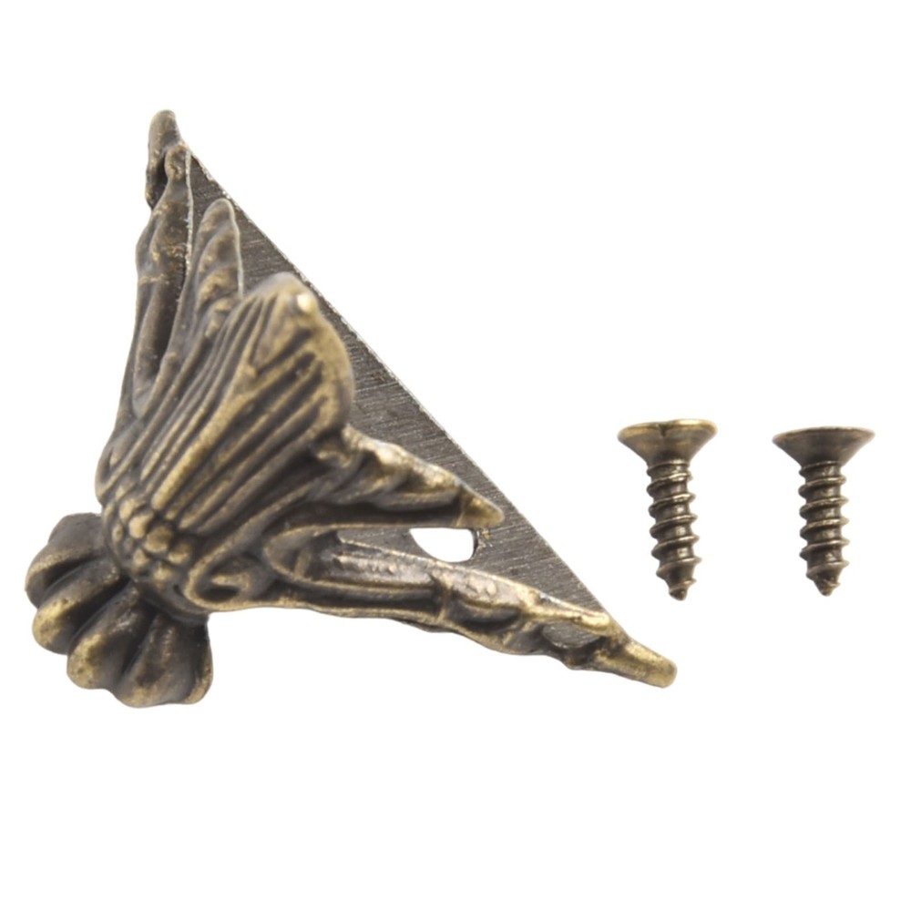 Bronze Corner Corner Protector 4pcs Corner Protector Four Sides Wine Box