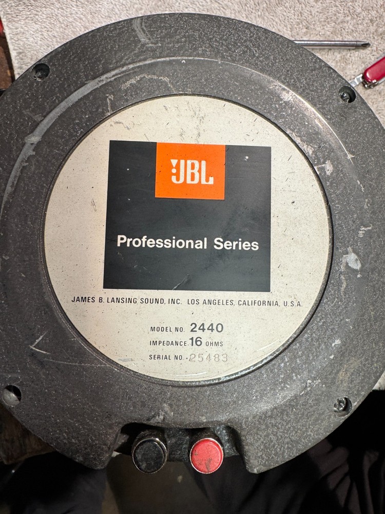 JBL 2440 Compression Driver