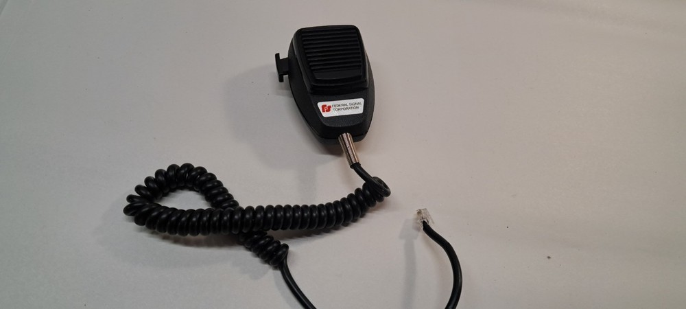 Federal signal microphone 258B577C-0 USED