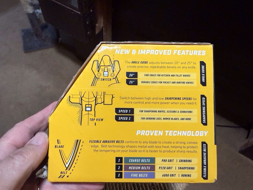 Work Sharp Knife and Tool Sharpener (WSKTS2) NEW !!!