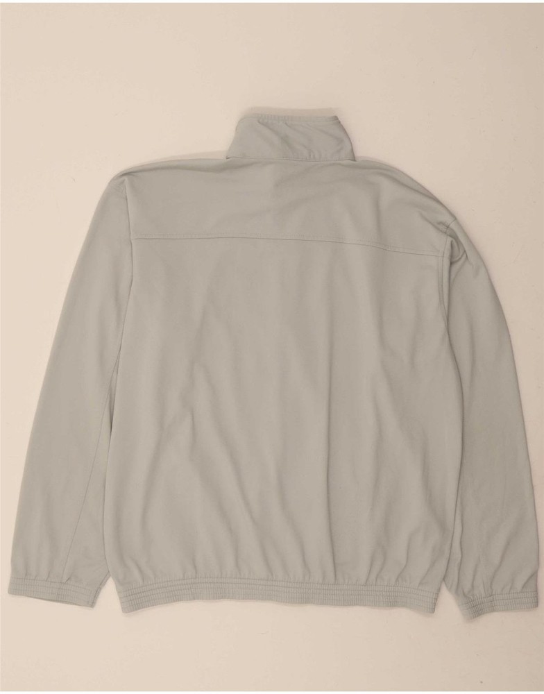 CHAMPION Mens Tracksuit Top Jacket 2XL Grey Polyester DY84