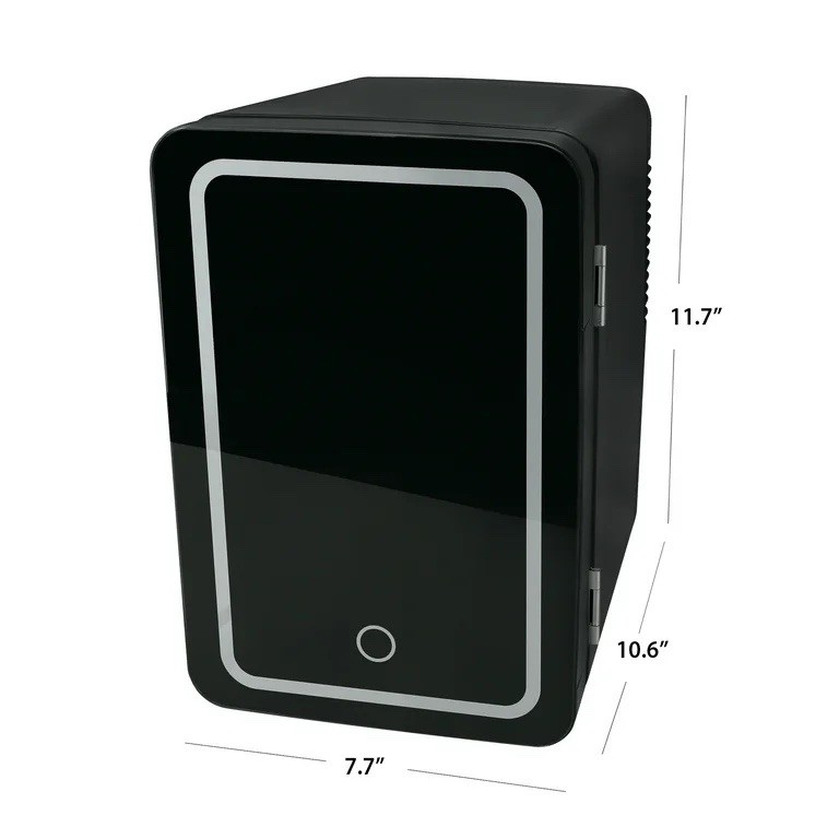 Personal Chiller LED Lighted Mini Fridge