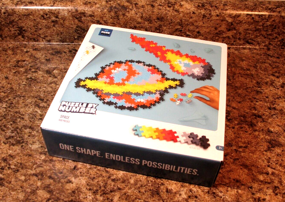 Puzzle By Number Space 500 Pieces Sealed NEW