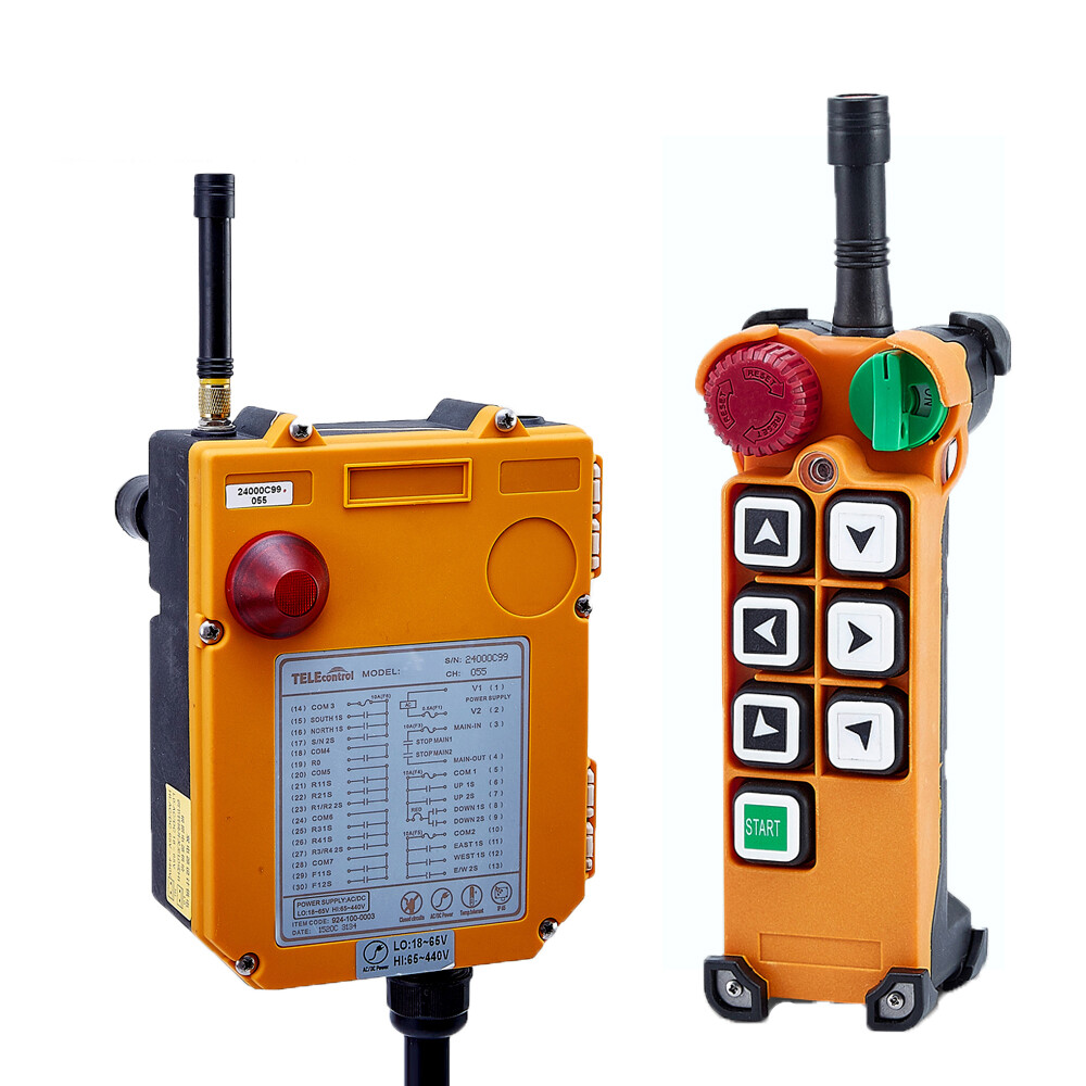 Crane Single Step Industrial Wireless Radio Controller Remote Control Safety Key