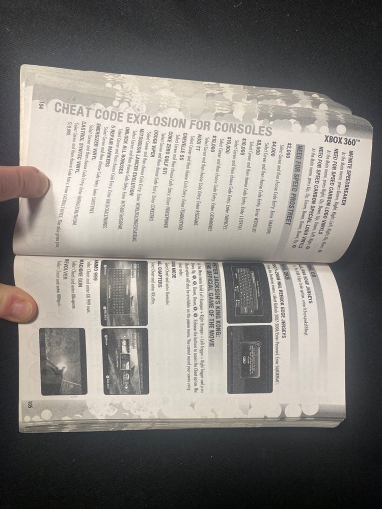 2006 Prima Codes & Cheats & 2 Brandygames Secret Codes & Cheat Code Explosion