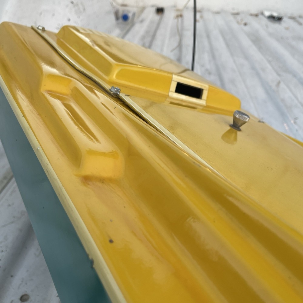 vintage Prather deep v speedboat k&b 7.5 engine