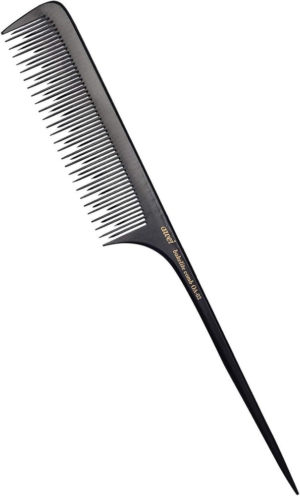 Teasing b for Fine Hair, Anti-static Long Bakelite Rat Tail