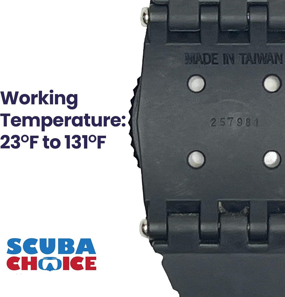 Diving Wrist Compass 2.3” Display, Accurate Navigation, 80M Depth, Durable Strap