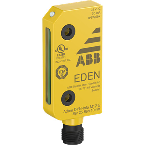 ABB 2TLA020051R5100 Safety Sensor, Eden Adam DYN-Info M12-5