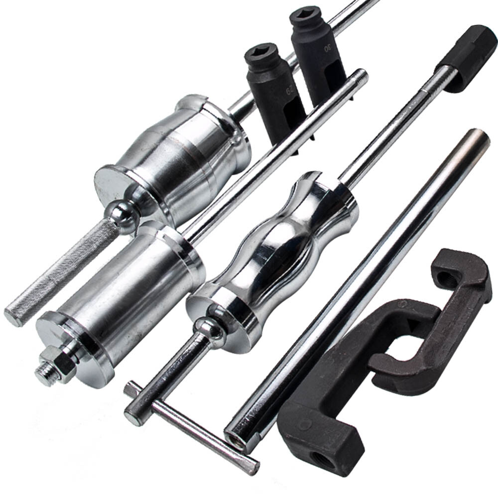 Auto Truck Diesel Injector Extractor Slide Hammer Puller Adapter Tool Kit 40PC