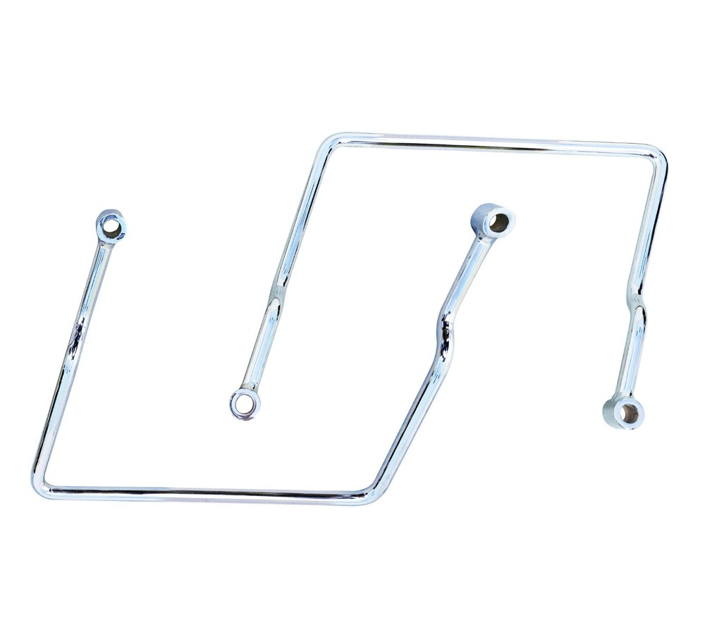 1994-2003 Harley Davidson Sportster Saddlebag Support Brackets Bar Mount Chrome