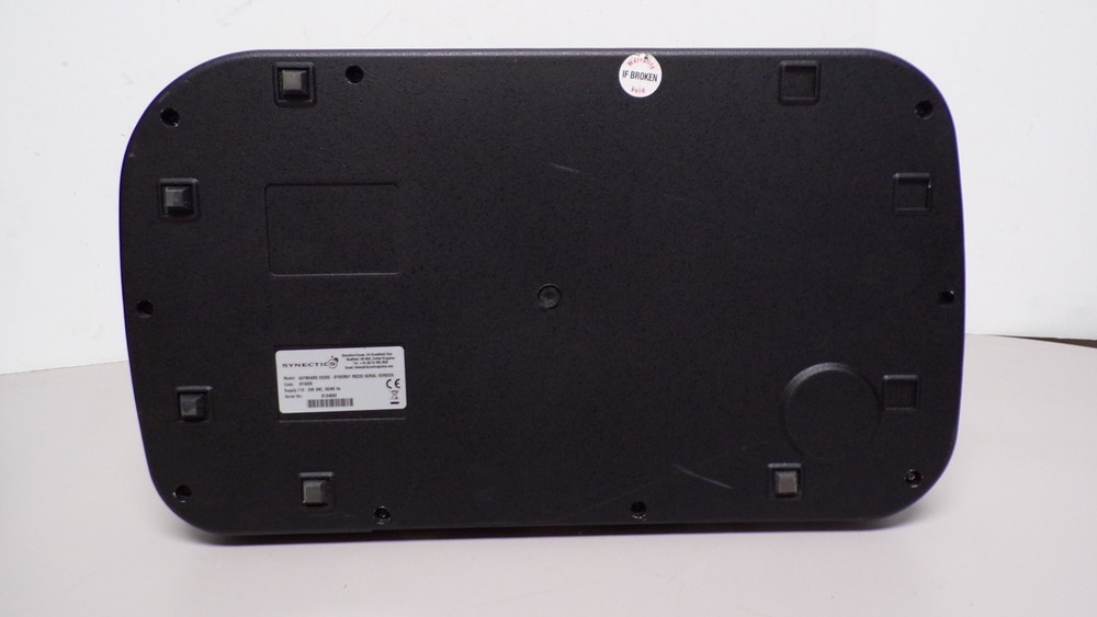 Synetics CCTV Keyboard Type EX-250 RS232 Untested