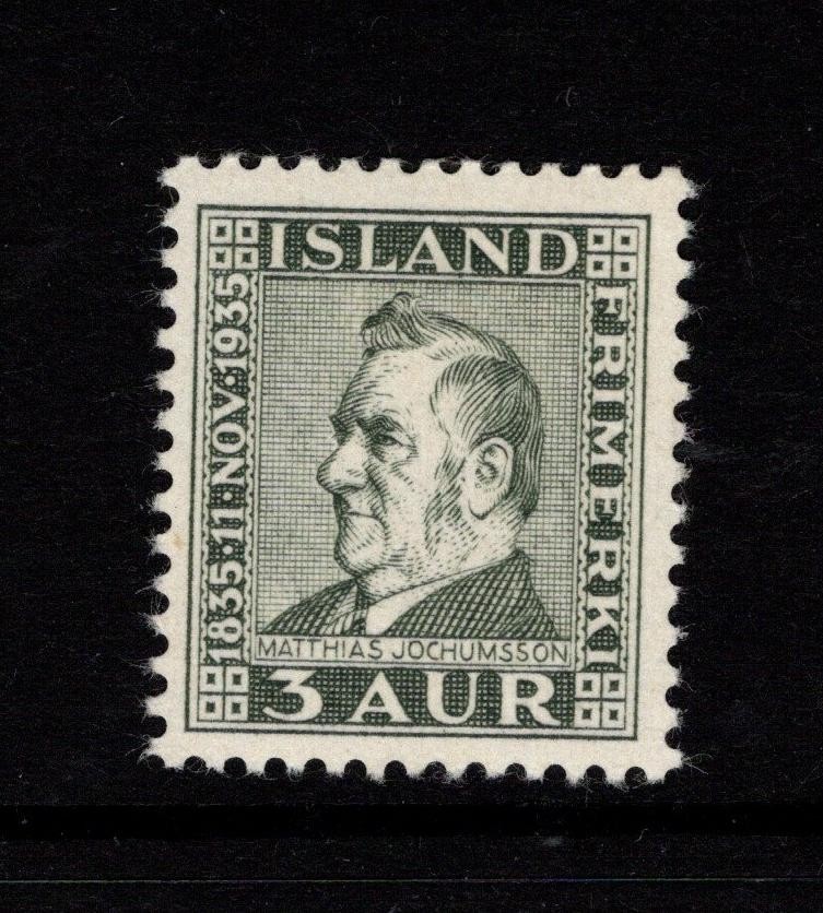 Iceland SC# 196 Mint Light Hinged - S48291
