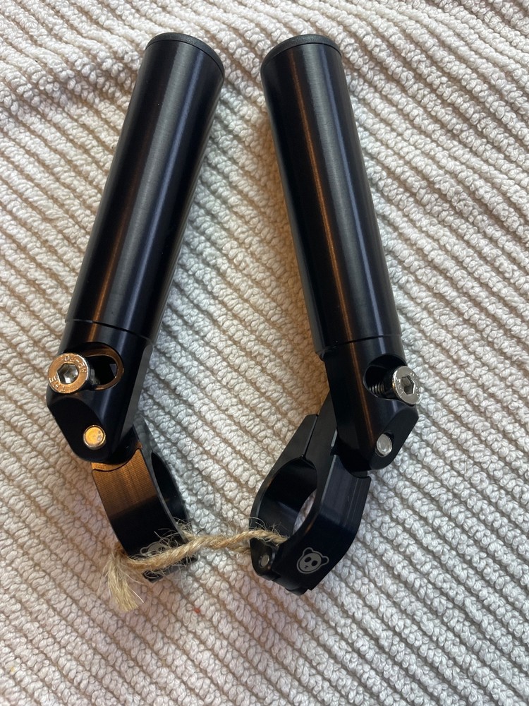 Rogue Panda Bamboo Shoots Adjustable Bar End / Inner Handlebar Extensions