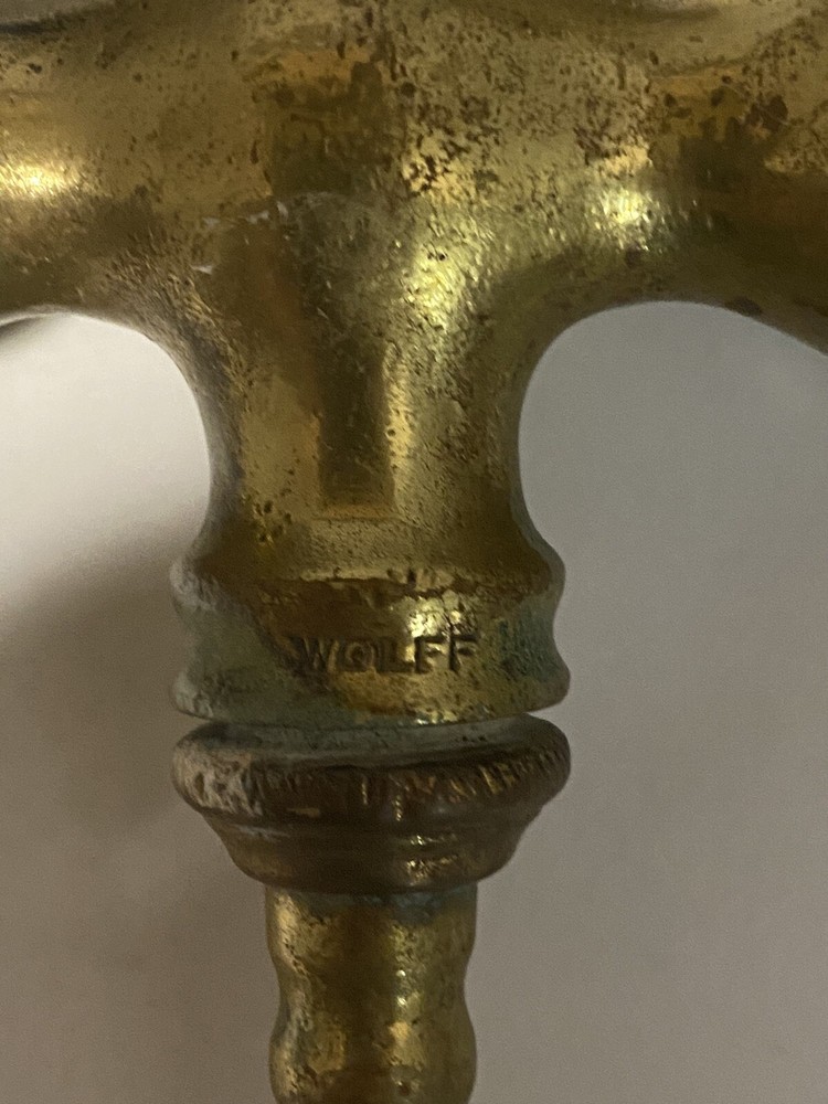 Vintage Wolff Faucet Two Handle