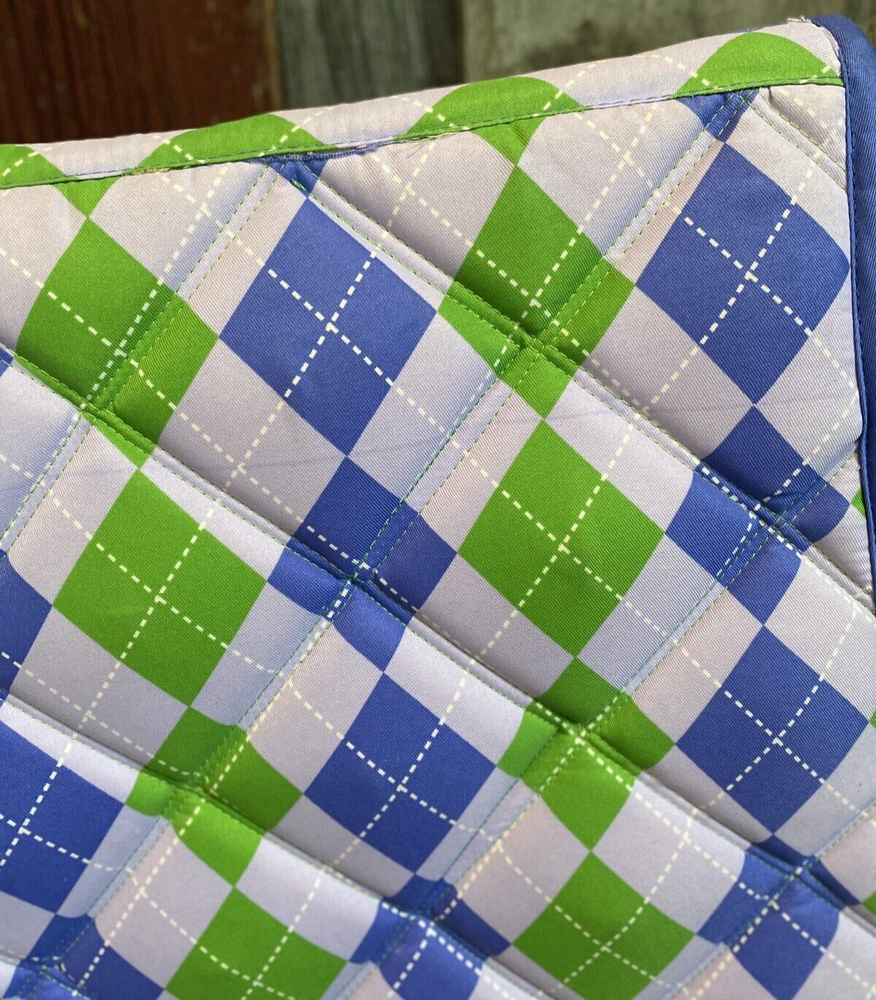 Lettia Argyle All Purpose Saddle Pad