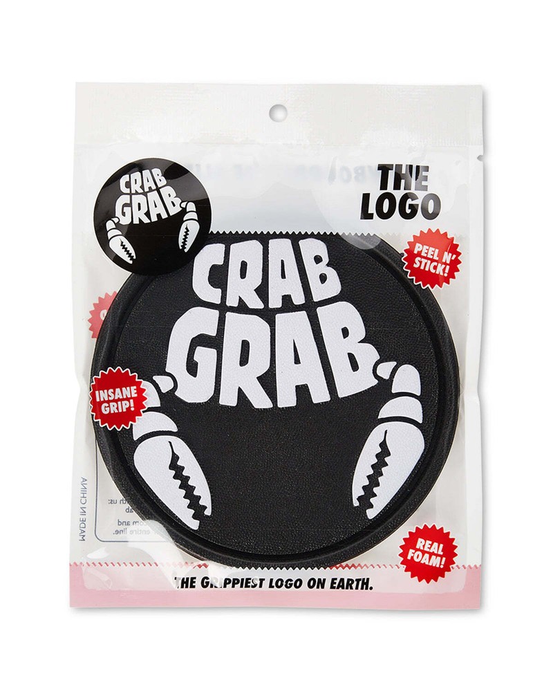 Crab Grab The Logo - Stomp Pad - Black